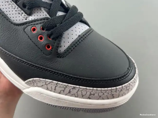 MaikeSneakers Jordan 3 Black Air DN3707-010 Cement 0506